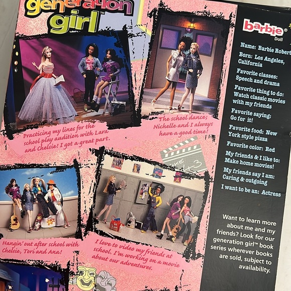 Barbie Generation Girl: 1998 Mattel Barbie - Picture 9 of 16
